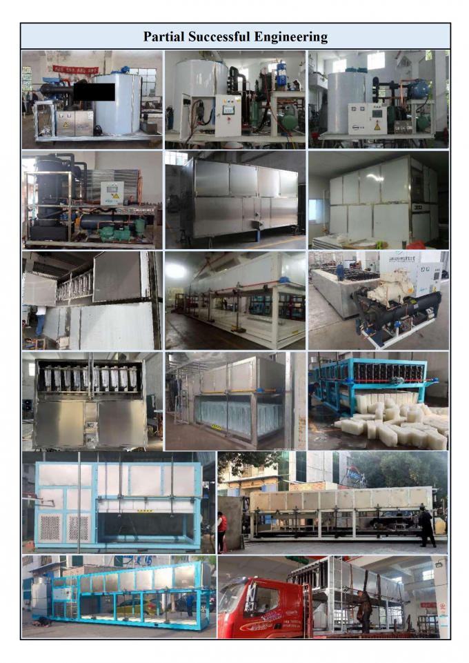 5tons Tube Ice Machine Stainless Steel BMT50 for Products in 2750*1650*2520mm Size 14