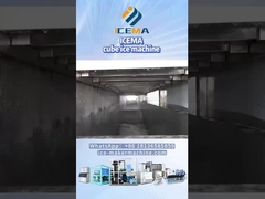 ICEMA Industrial cube Ice Machine in Ice Dispensing