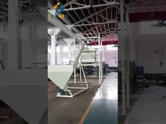 Screw feeder in commissioning