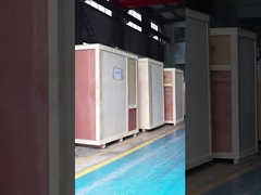 Several machines have been produced and are waiting to be picked up by customers