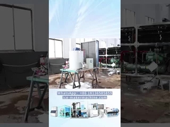 ICEMA flake ice machine in commissioning