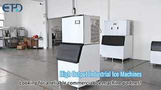 Industrial Ice Machine Solutions High Output Tube Ice Maker