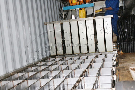 10t/24h Container Ice Machine Industrial Block Ice Machine R404a R22