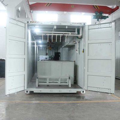 Automatic Container Ice Machine 220V 380V 410V 415V 440V 460V For Fresh Seafood Selling Ice Fishery