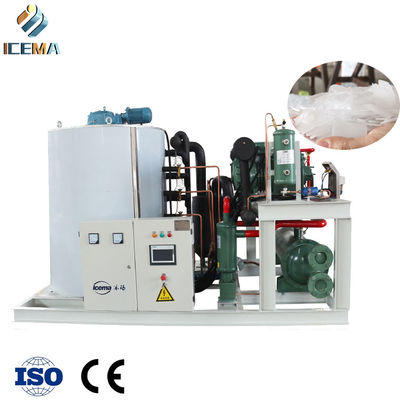 Good price 8 Tons Seawater Flake Ice Machine Commercial Flake Ice Maker online