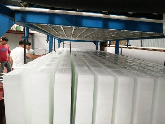 Small Direct Cooling Block Ice Machine 5t 380V Air Water Cooling