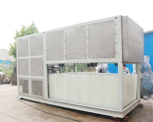 5000KG 5T Direct Cooling Block Ice Machine CE 1800W