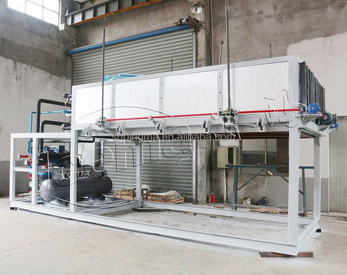 20T Clear Ice Block Making Machine Fresh Water Cooling