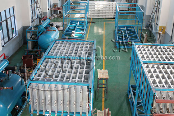 20T Clear Ice Block Making Machine Fresh Water Cooling
