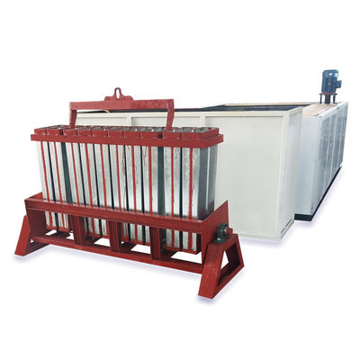 3T 5T 10T Brine Refrigeration Block Ice Machine 12.37kw