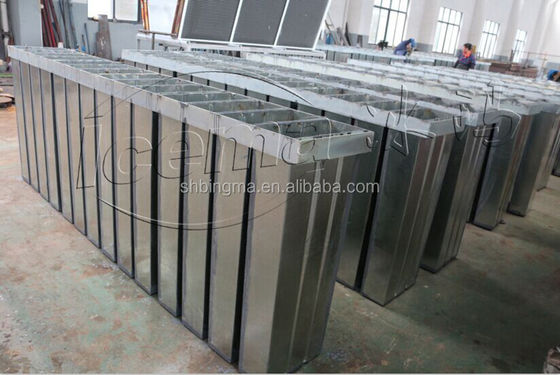 Brine Type Industrial 10 Ton Ice Block Making Machine 380V