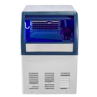 60kg/24H Commercial Ice Cube Machine Automatic For Home / Restaurant / Shop / Drinking / Bar