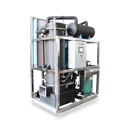 Good price 8T Ice Machine Tube With Stainless Steel Evaporator 8000kg online
