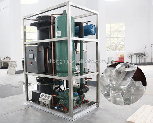 Industrial Tube Ice Machine 3T/day CE commercial Tube Ice Maker System for Fresh Keeping
