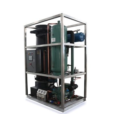 3T/24H industrial tube ice machine can be used in bars and coffee shops