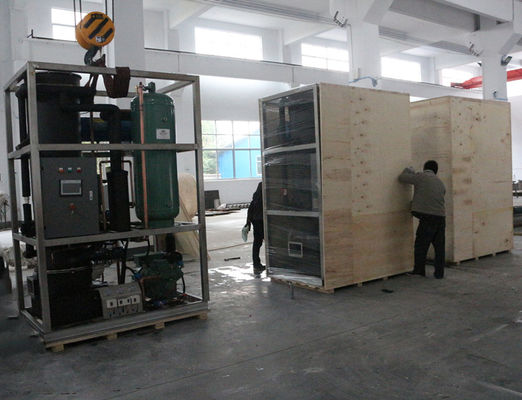 Industrial tube ice machine 1T/24H for food processing in the catering industry laboratory