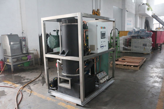 Industrial tube ice machine 1T/24H for food processing in the catering industry laboratory