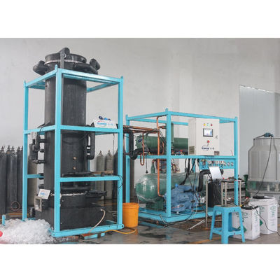 Industrial tube ice machine 1T/24H for food processing in the catering industry laboratory