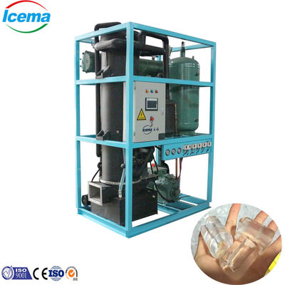 4.6 Istallated Power 22mm*22mm*22mm Ice Size and 755kg Machine Weight Tube Ice Machine