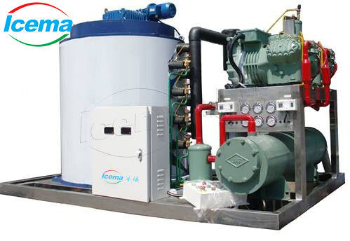 Hot Sales Products Freshwater Flake Ice Making Machine and transparent