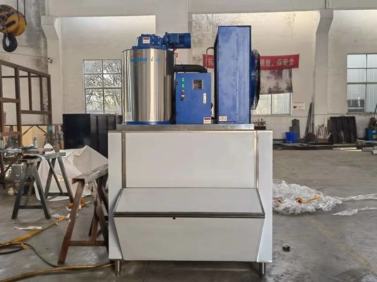 2T Freshwater Flake Ice Machine 380V/220V With Ice Storage