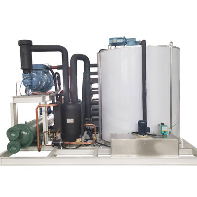 Good price Industrial Fresh Water Flake Ice Maker Machine 5 Tons Direct Cooling online
