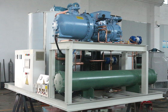20 Tons Freshwater Flake Ice Machine Direct Cooling