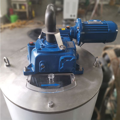 Automatic Fresh Water Flake Ice Machine 50 Tons Direct Cooling