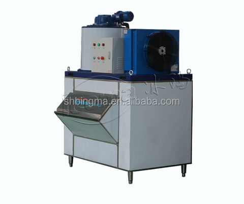 1 Tons Freshwater Flake Ice Machine Commercial 380V 220V