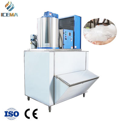 Good price Commercial Electric Snow Flake Ice Machine Water Cooled Ice Flakes Machine Industrial 30 Tons For Shipping Fishery Restaurant online