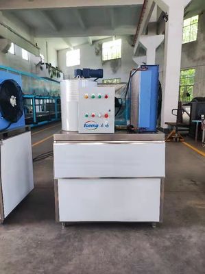 Commercial Electric Snow Flake Ice Machine Water Cooled Ice Flakes Machine Industrial 30 Tons For Shipping Fishery Restaurant
