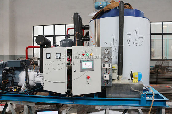 300KG-40T Industrial Flake Ice Machine Snow Ice Flakes Machine For Fresh Seafood Fishery