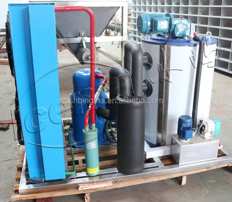30 Tons Freshwater Flake Ice Machine 220V Automatic industrial