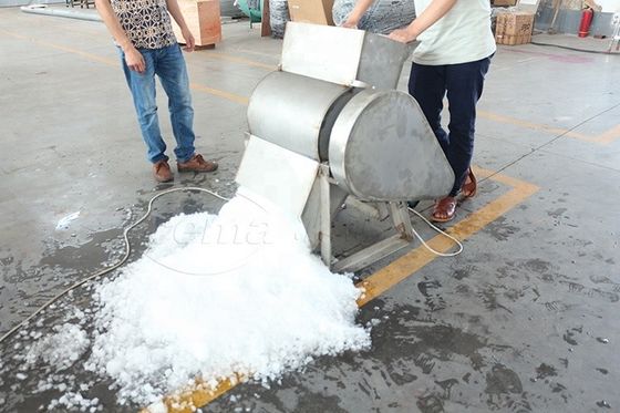230W 100kg/Min Commercial Ice Crusher Machine Outdoor