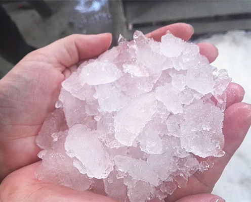 CE certificate crush ice maker machine commercial/custom ice crusher machine ice factory