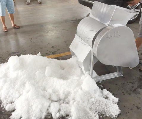 Commercial Automatic Ice Crusher Machine Manual 200kg/Min