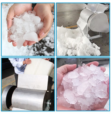 Commercial Automatic Ice Crusher Machine Manual 200kg/Min