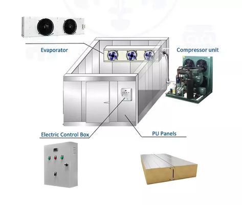 Commercial Cold room price 20ft container walk in freezer cold storage for keep fresh fruits /vegetables /fish/transportation