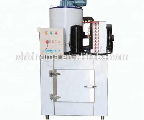 500 Kg Sea Water Flake Ice Machine For Fishing Vessels Electric Components By Schneider