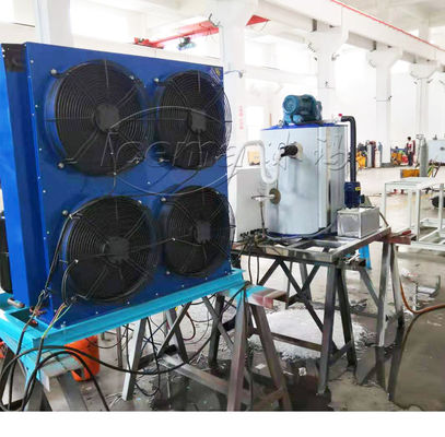 1 Tons Commercial Seawater Flake Ice Machine 400kg 380V