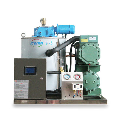 10T/24H Sea Water Flake Ice Machine Ice Maker Industrial Commercial Installed In Ship