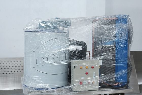 China 50 tons/day containerized snow flake ice machine for cooling with factory price