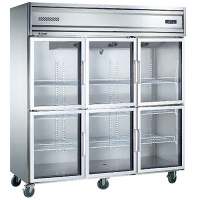 Restaurant Commercial Stainless Steel Upright Freezer 1350L