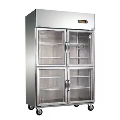 780L Kitchen Worktable Refrigerator Freezer With Four Doors