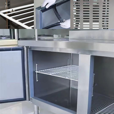 340L Bar Type Workbench Refrigerator Under Bar Refrigerator