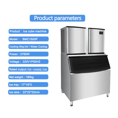 681kg 300kg 400kg 500kg/24h For Food Beverage Shops Hotels Coffee Bar