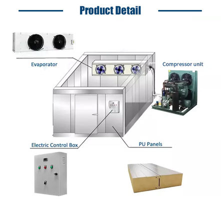 Transportation Commercial Cold Rooms And Freezer Rooms