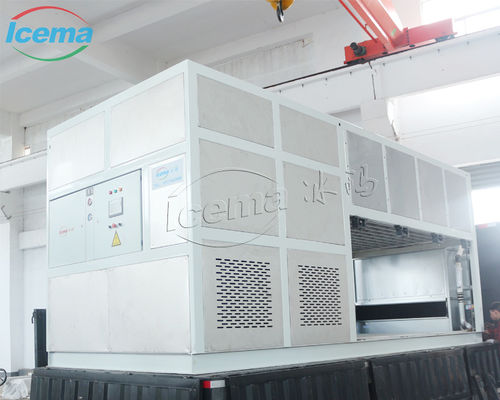 Good price 37.5KW Cooling Capacity Direct Cooling Block Ice Machine with Stainless Steel Plate Evaporator online