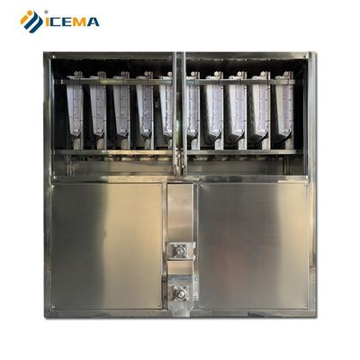 Restaurant Supermarket 5T Automatic Control System Industrial Ice Cube Maker Machines
