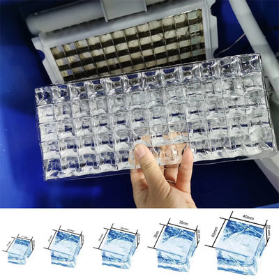 Commercial 1ton Ice Cube Maker Machine Equipped with Demark Danfoss Expansion Valve